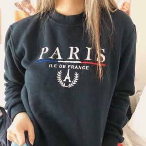 Paris crewneck